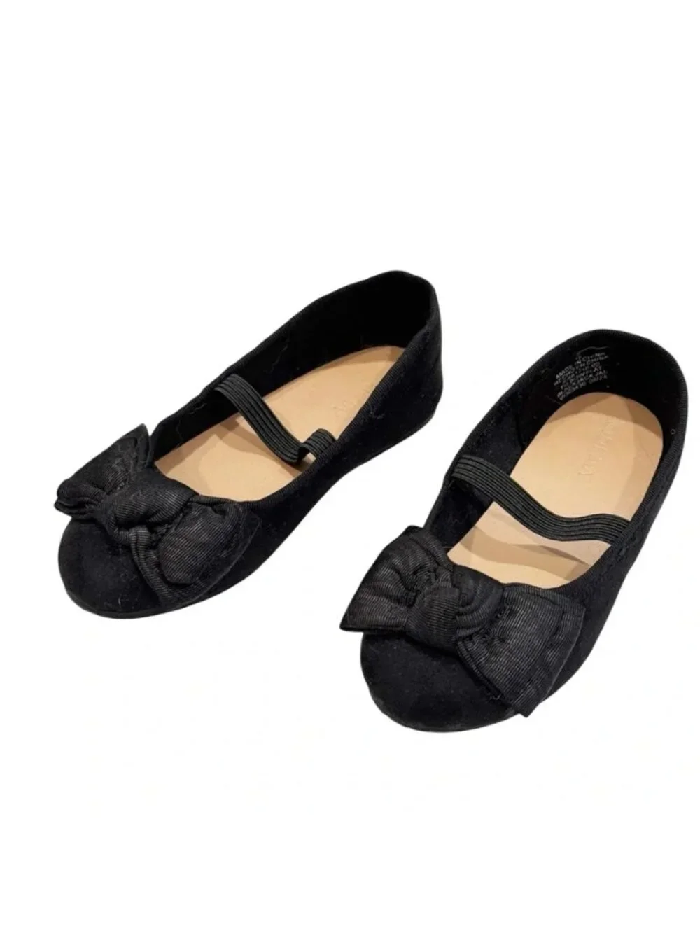 Old Navy Black Bow Shoes Size 9